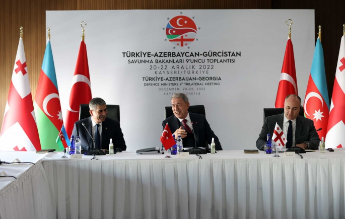 Türkiye-Gürcistan-Azerbaycan Savunma Bakanları Toplantısı Kayseri’de Gerçekleştirildi