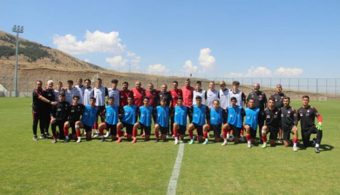 U19 Milli Takımı, Avrupa Şampiyonası 1. ön eleme turu maçlarına Erzurum’da hazırlanıyor