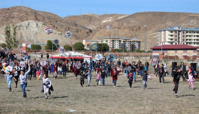 Uçurtma şöleni festivale dönüştü 