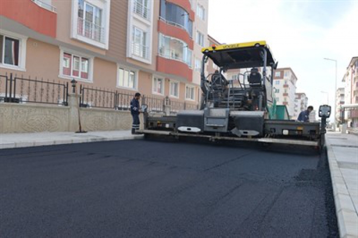 Yakutiye Belediyesi’nden yol çalışması