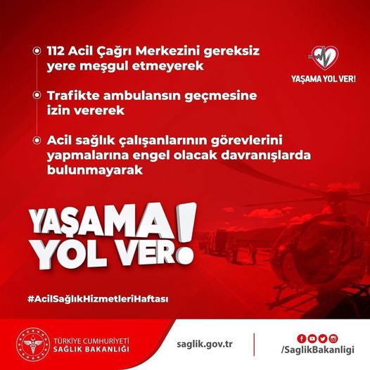 YAŞAMA YOL VER!