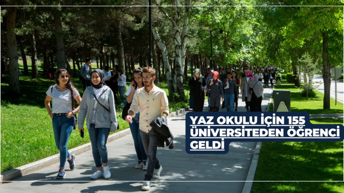 Yaz Okulu İçin 155 Üniversiteden Öğrenci Geldi