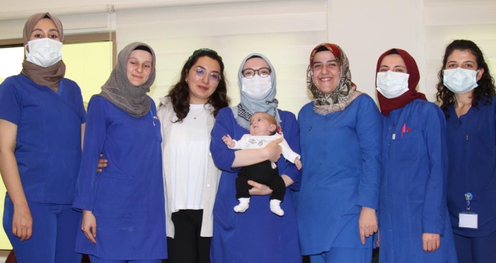 Erken doğan bebek Erzurum Şehir Hastanesi’nde sağlığına kavuştu